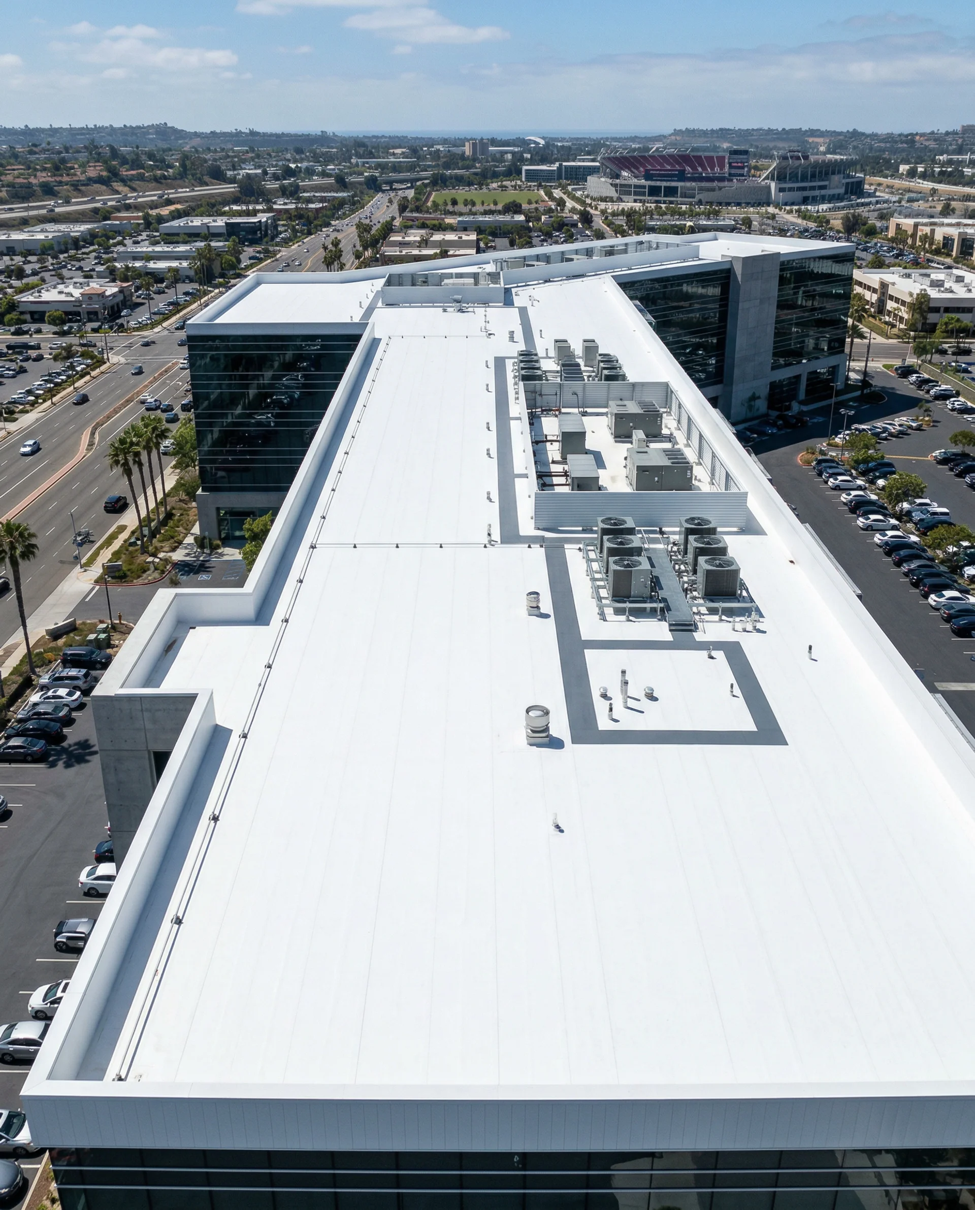 Mission Valley commercial reroof